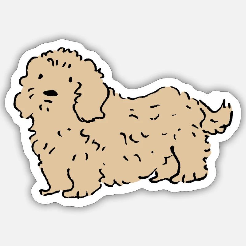 Bolognese - Sticker size S (10 x 10 cm) - white matte
