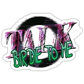 blagues drôles golf drôlegolfCadeaux - Sticker taille S (10 x 10 cm) - blanc mat - Devant