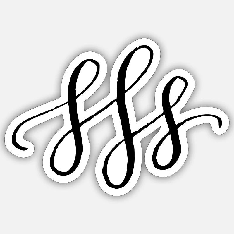 Sticker Größe S (10 x 10 cm) - 