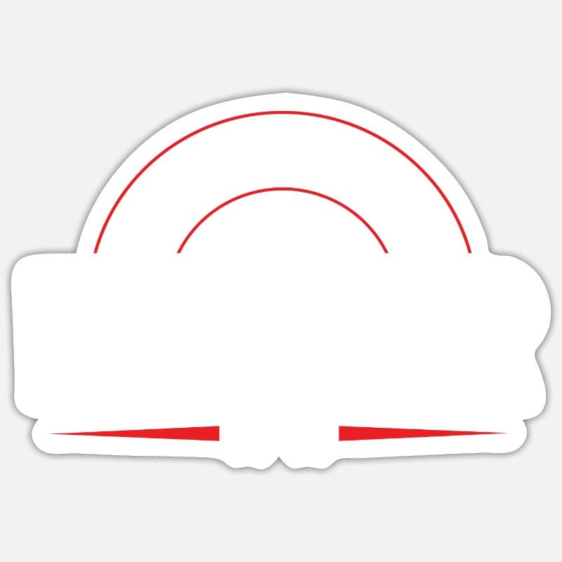 Lehrer Beruf - Sticker Größe S (10 x 10 cm) - Mattweiß