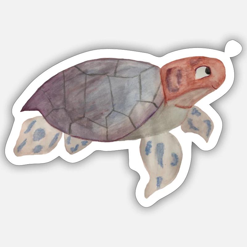 Votre crapaud pubien - Sticker taille S (10 x 10 cm) - blanc mat