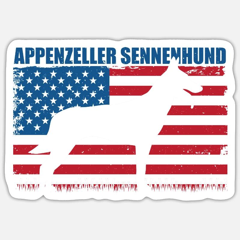 Malinois Belgian Shepherd - Sticker size S (10 x 10 cm) - white matte