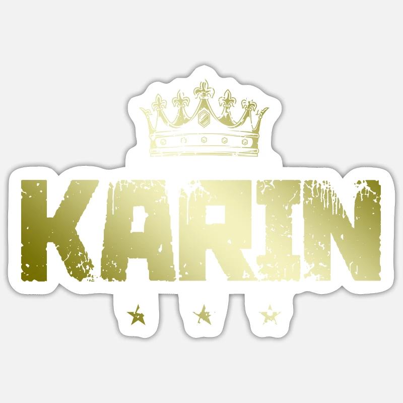 Karin Sticker taille S (10 x 10 cm)