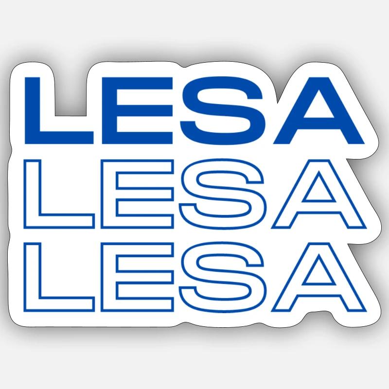 LESA Sticker taille S (10 x 10 cm)
