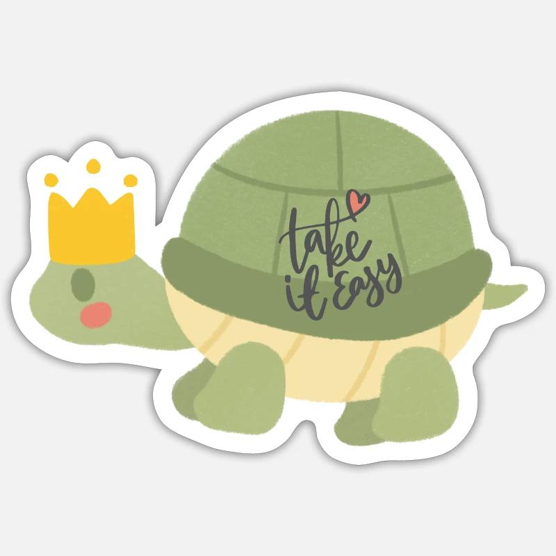 Machen Sie es gut - Sticker Größe S (10 x 10 cm) - Mattweiß