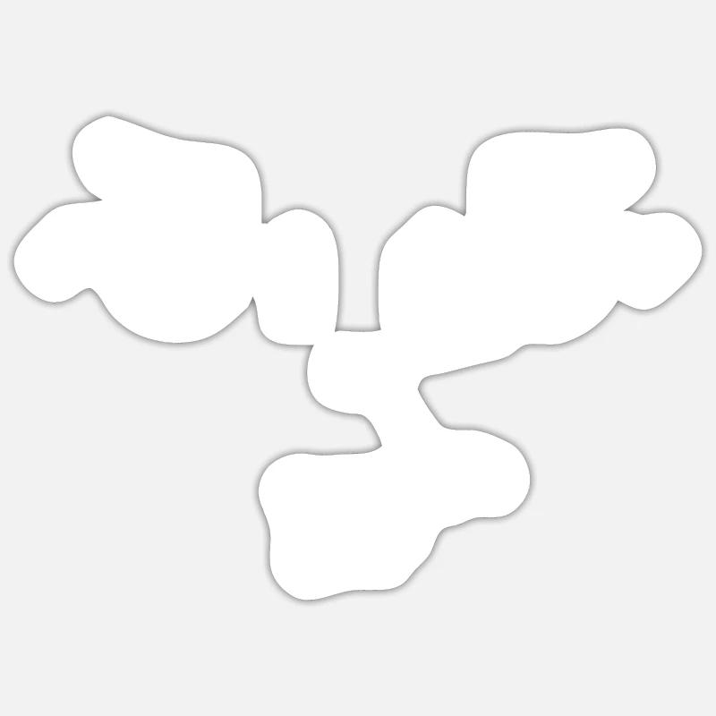 Zyklus - (9) Sticker Größe S (10 x 10 cm)