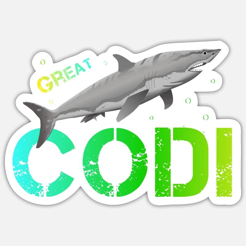 Codi Geburtstag Codi Sticker Größe S (10 x 10 cm)