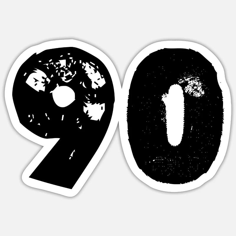 Sticker Größe S (10 x 10 cm) - 