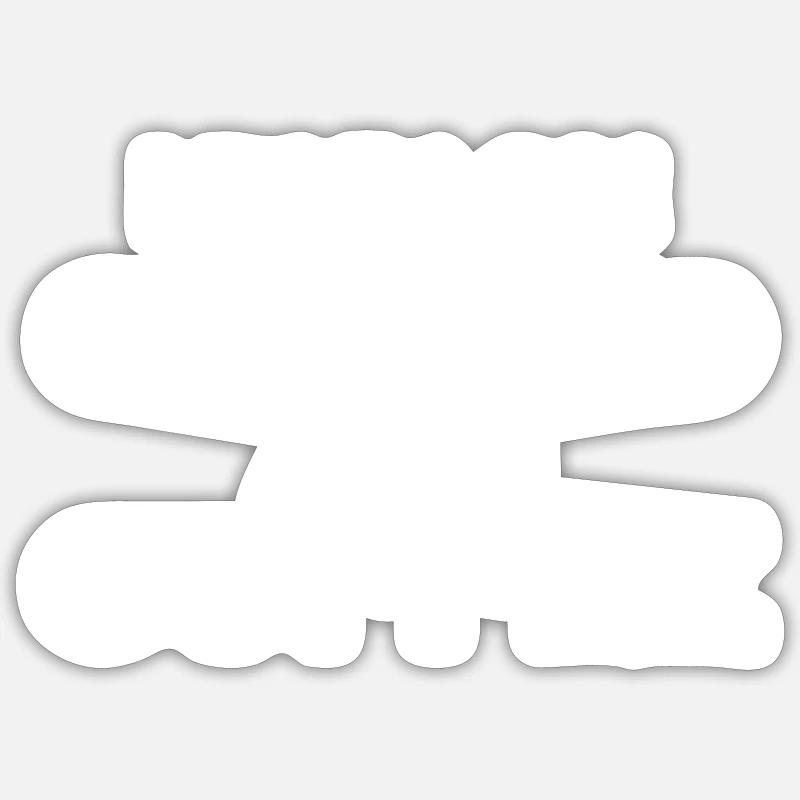 Crypto Bitcoin Trading - Sticker Größe S (10 x 10 cm) - Mattweiß