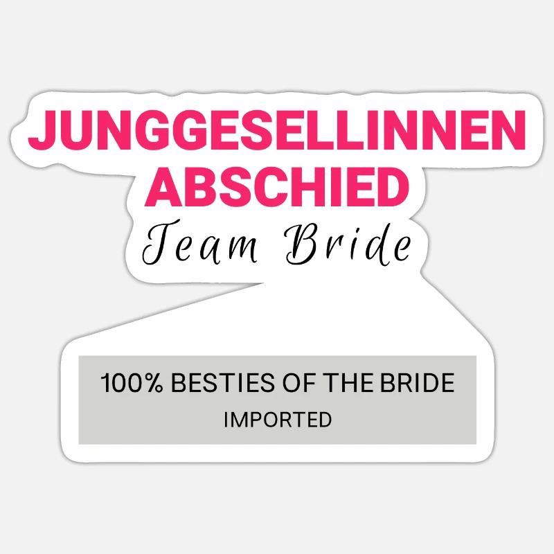 Sticker Größe S (10 x 10 cm) - 