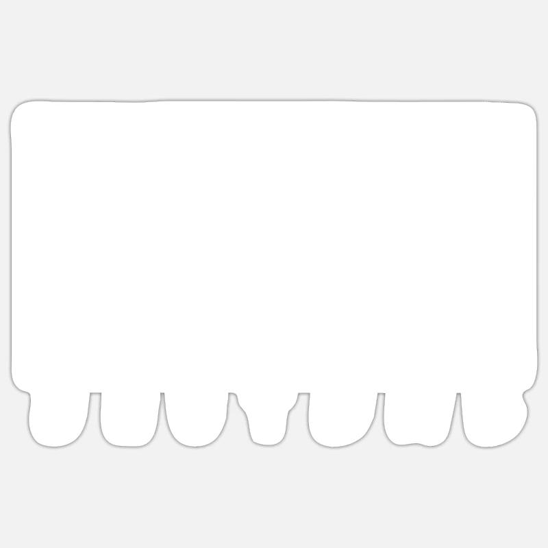 Bestdad Barcode - bester Papa - Sticker Größe S (10 x 10 cm) - Mattweiß