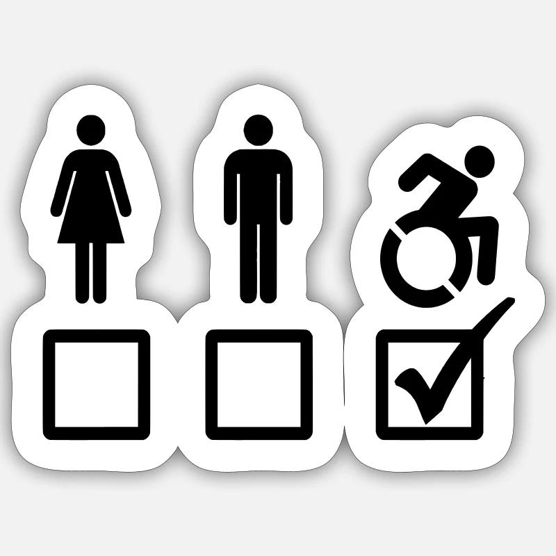 Sticker Größe S (10 x 10 cm) - 