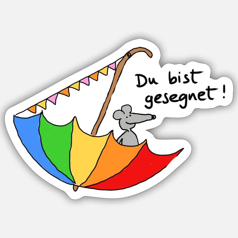 Sticker Größe S (10 x 10 cm) - 