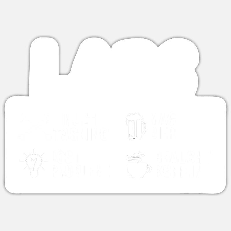 Lars - Sticker Größe S (10 x 10 cm) - Mattweiß