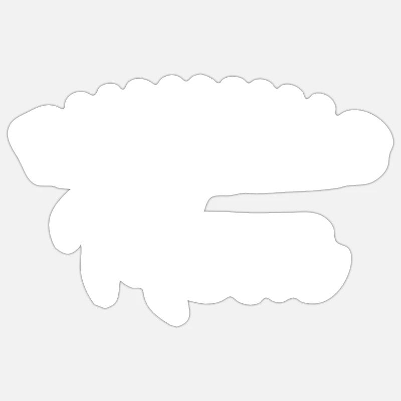 Running Mom - Sticker size S (10 x 10 cm) - white matte