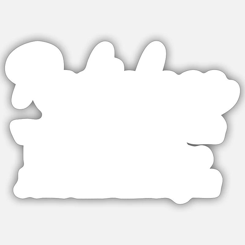 Sticker Größe S (10 x 10 cm) - 