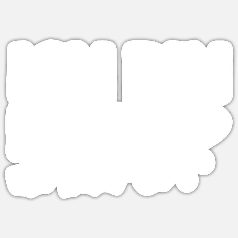 Geschenkidee Martin - Sticker Größe S (10 x 10 cm) - Mattweiß