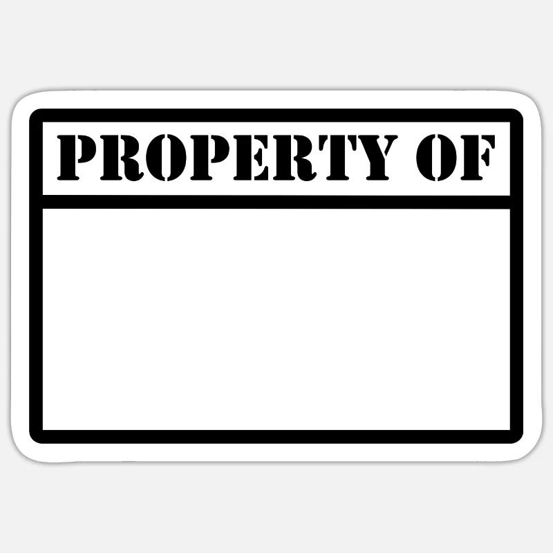 Sticker Größe S (10 x 10 cm) - 