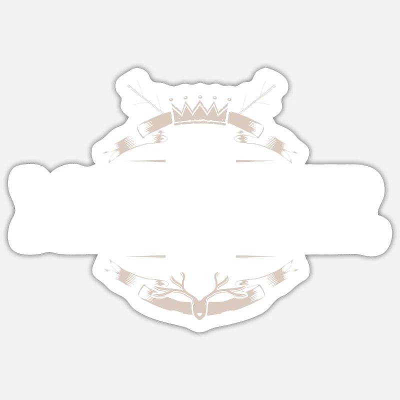 Manager Beruf - Sticker Größe S (10 x 10 cm) - Mattweiß