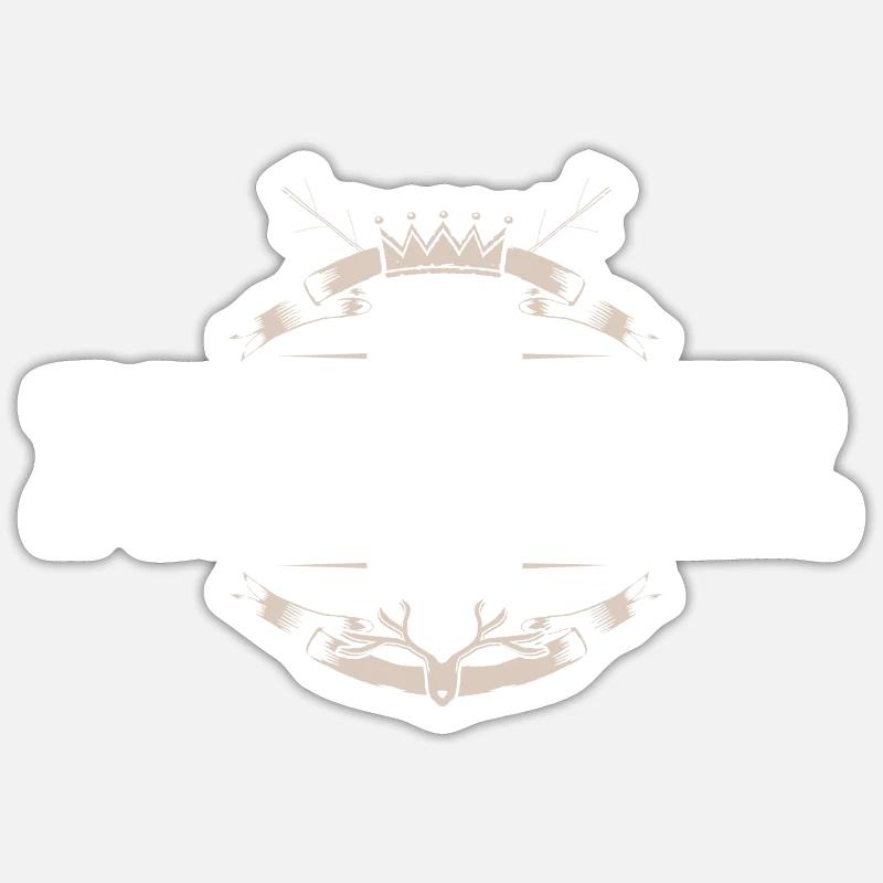Physiker Beruf - Sticker Größe S (10 x 10 cm) - Mattweiß