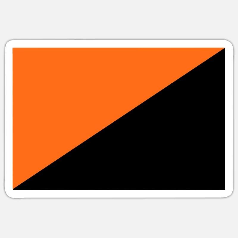 Anarchy - Sticker size S (10 x 10 cm) - white matte