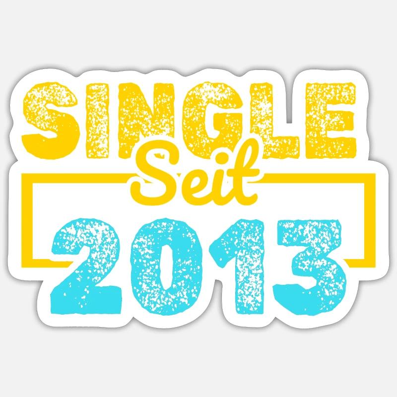seit 2013 Sticker Größe S (10 x 10 cm)