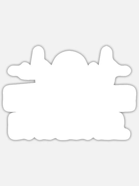 Baseball Spieler Baseball Sprüche Geschenk - Sticker Größe S (10 x 10 cm) - Mattweiß