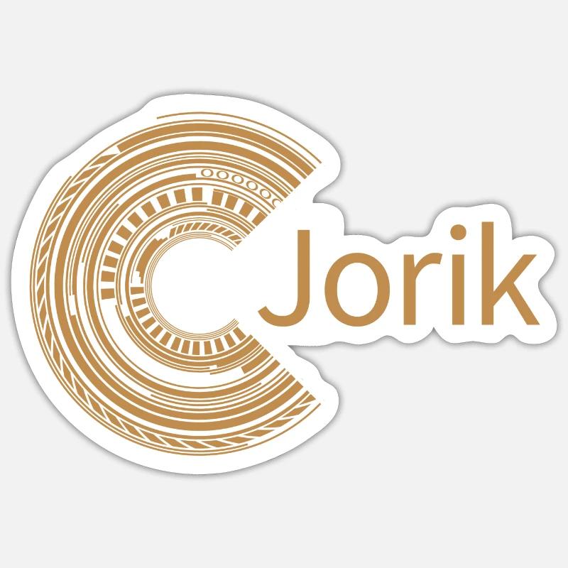 For Jorik - Sticker size S (10 x 10 cm) - white matte