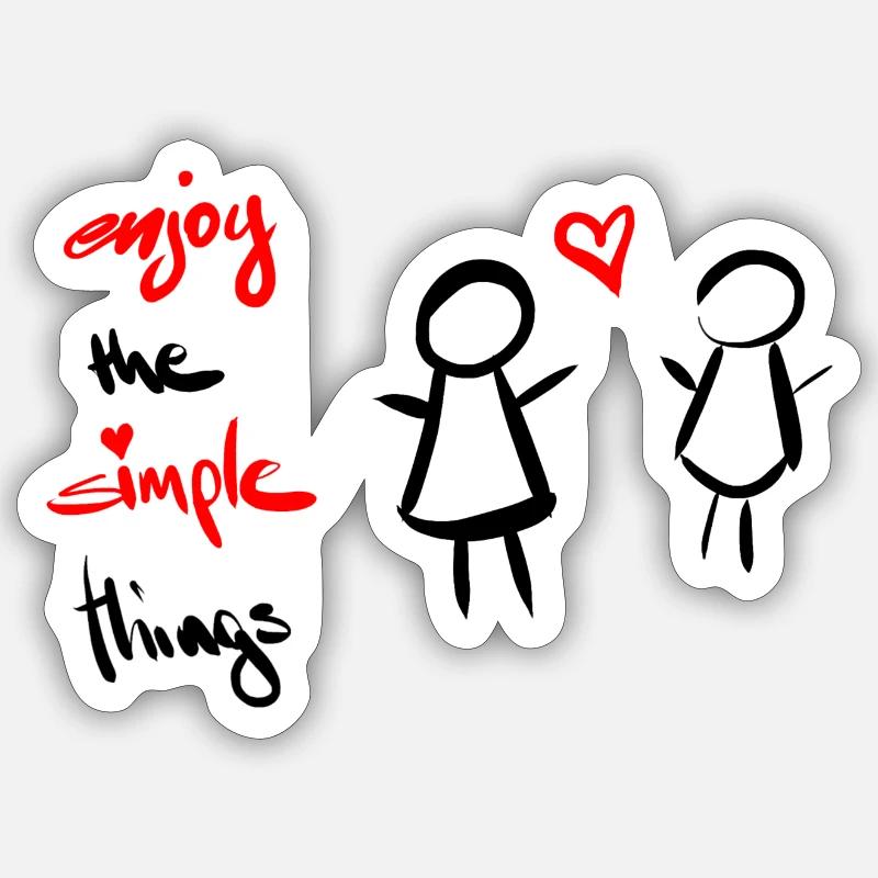 Sticker Größe S (10 x 10 cm) - 