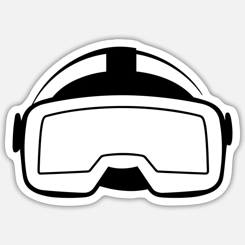 Virtual Reality Mask Sticker size S (10 x 10 cm)