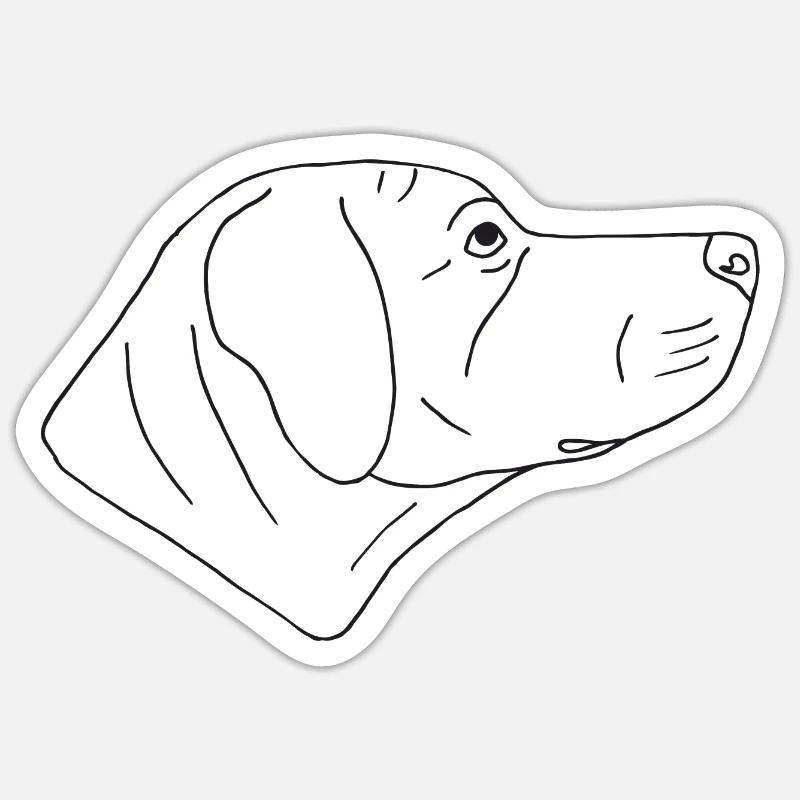 Sticker Größe S (10 x 10 cm) - 