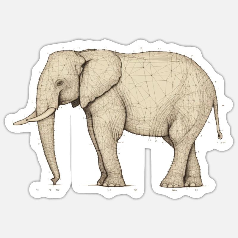 Sticker taille S (10 x 10 cm) - 
