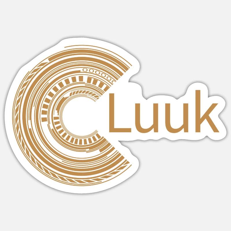 For Luuk Sticker size S (10 x 10 cm)