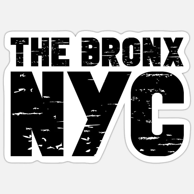 Die Bronx Sticker Größe S (10 x 10 cm)
