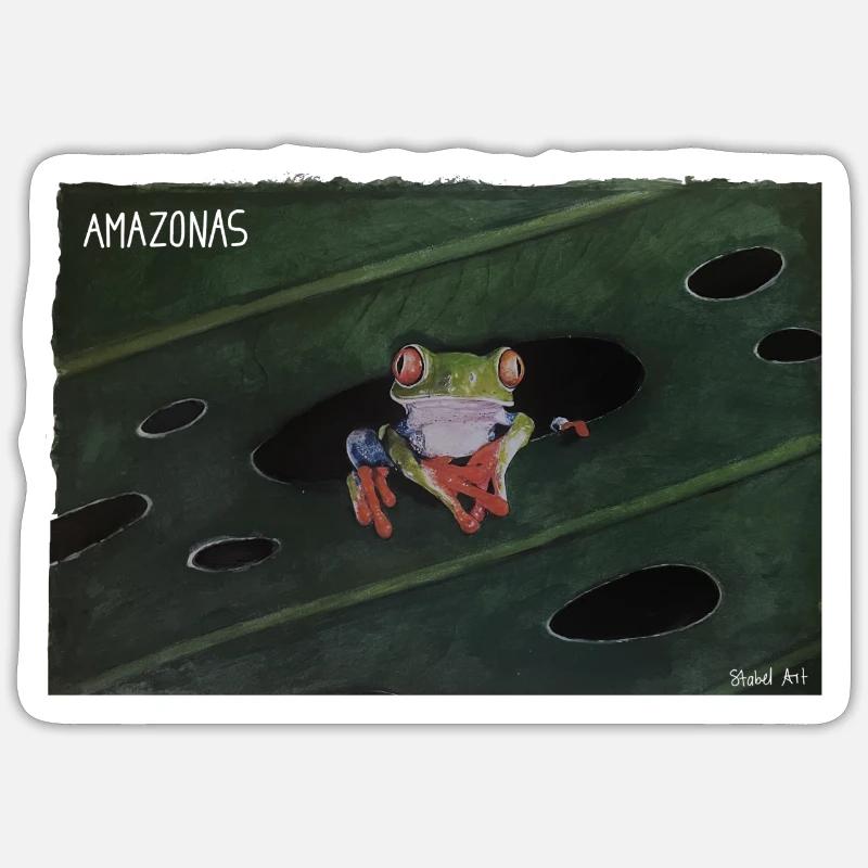 Amazonas Sticker Größe S (10 x 10 cm)