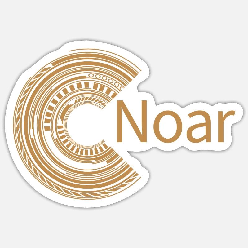 Pour Noar - Sticker taille S (10 x 10 cm) - blanc mat