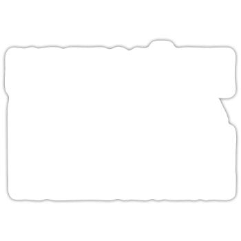 Wald lustiger Spruch ich mag Bäume - Sticker Größe S (10 x 10 cm) - Mattweiß - Vorne