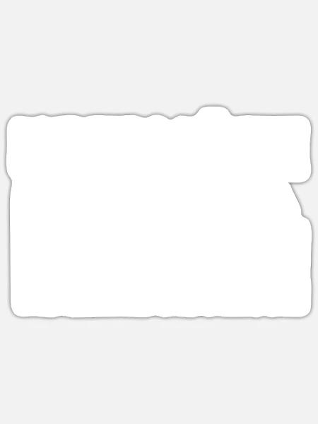 Wald lustiger Spruch ich mag Bäume - Sticker Größe S (10 x 10 cm) - Mattweiß