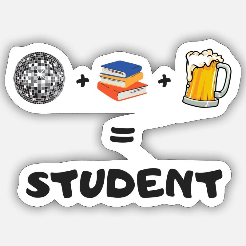 Sticker Größe S (10 x 10 cm) - 
