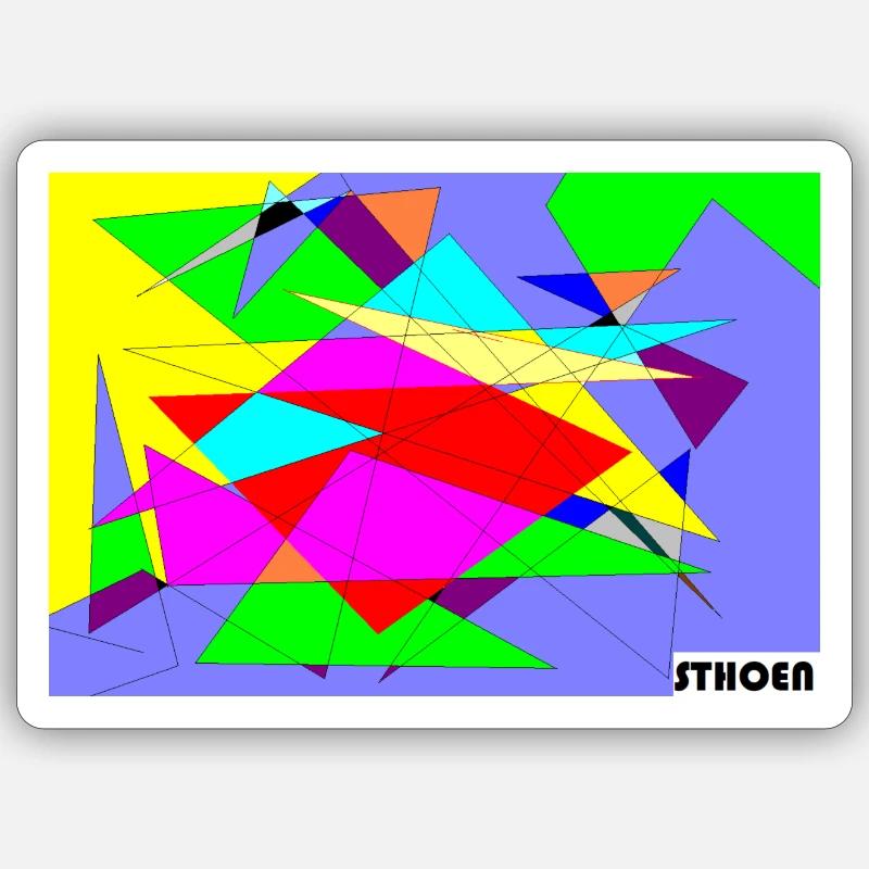 Sticker Größe S (10 x 10 cm) - 