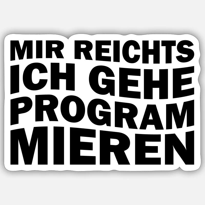 Sticker Größe S (10 x 10 cm) - 