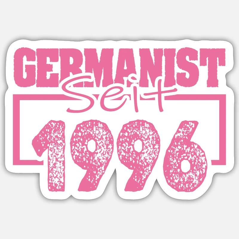 Studi 1996 Sticker Größe S (10 x 10 cm)