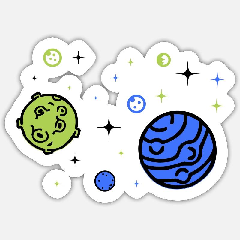 Sticker taille S (10 x 10 cm) - 