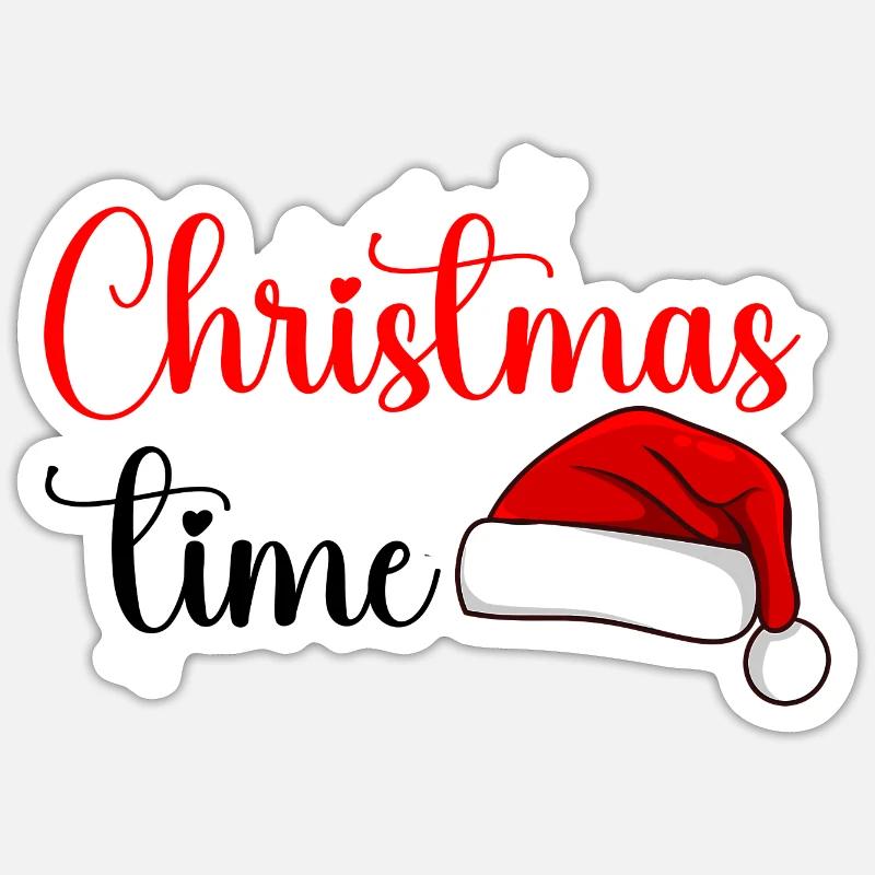 La période de Noël Sticker taille S (10 x 10 cm)