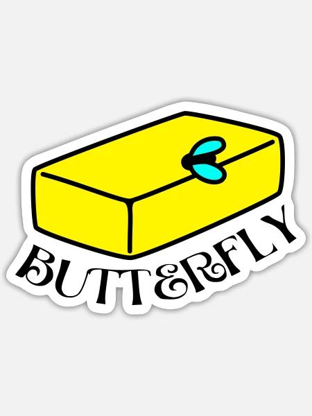 - Sticker Größe S (10 x 10 cm) - Mattweiß