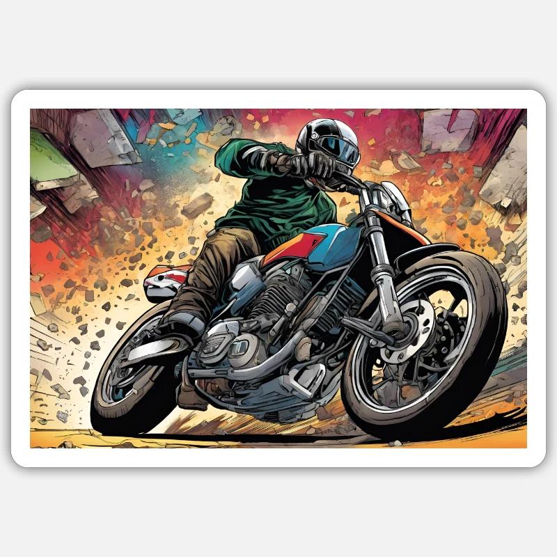 Sticker taille S (10 x 10 cm) - 