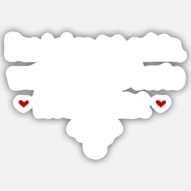 Sticker Größe S (10 x 10 cm) - 