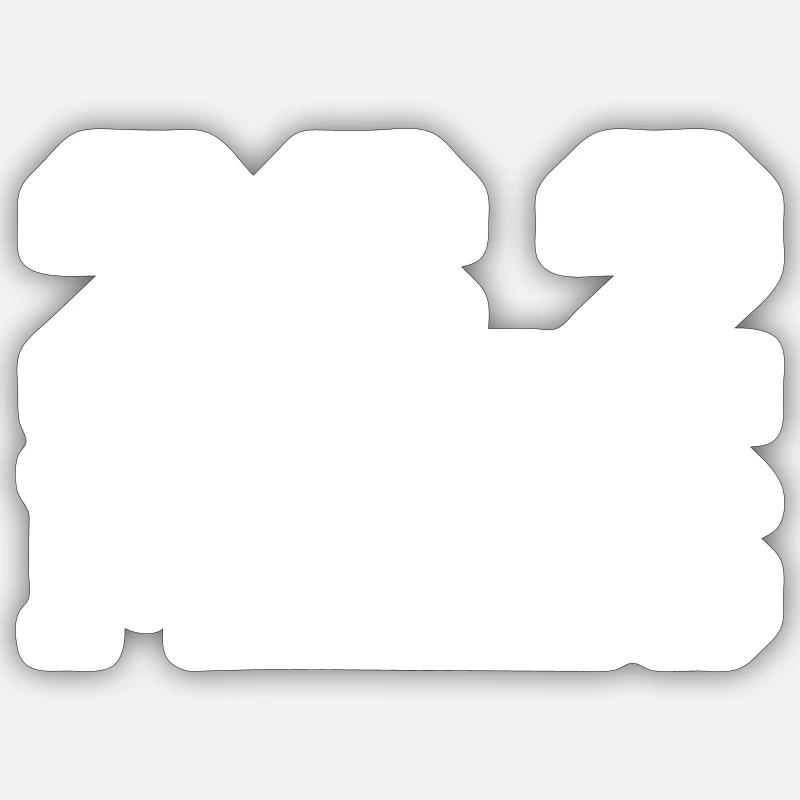 Marathon Sticker size S (10 x 10 cm)