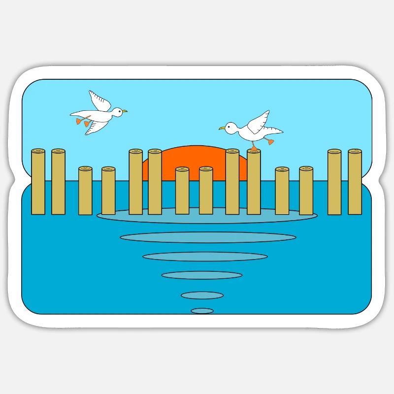 Sticker taille S (10 x 10 cm) - 