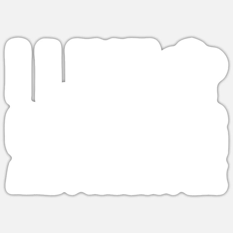 Cook I Like Cooking - Sticker size S (10 x 10 cm) - white matte